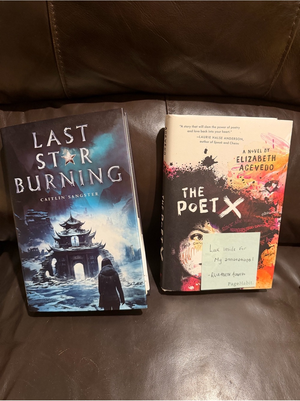Hardcover YA books